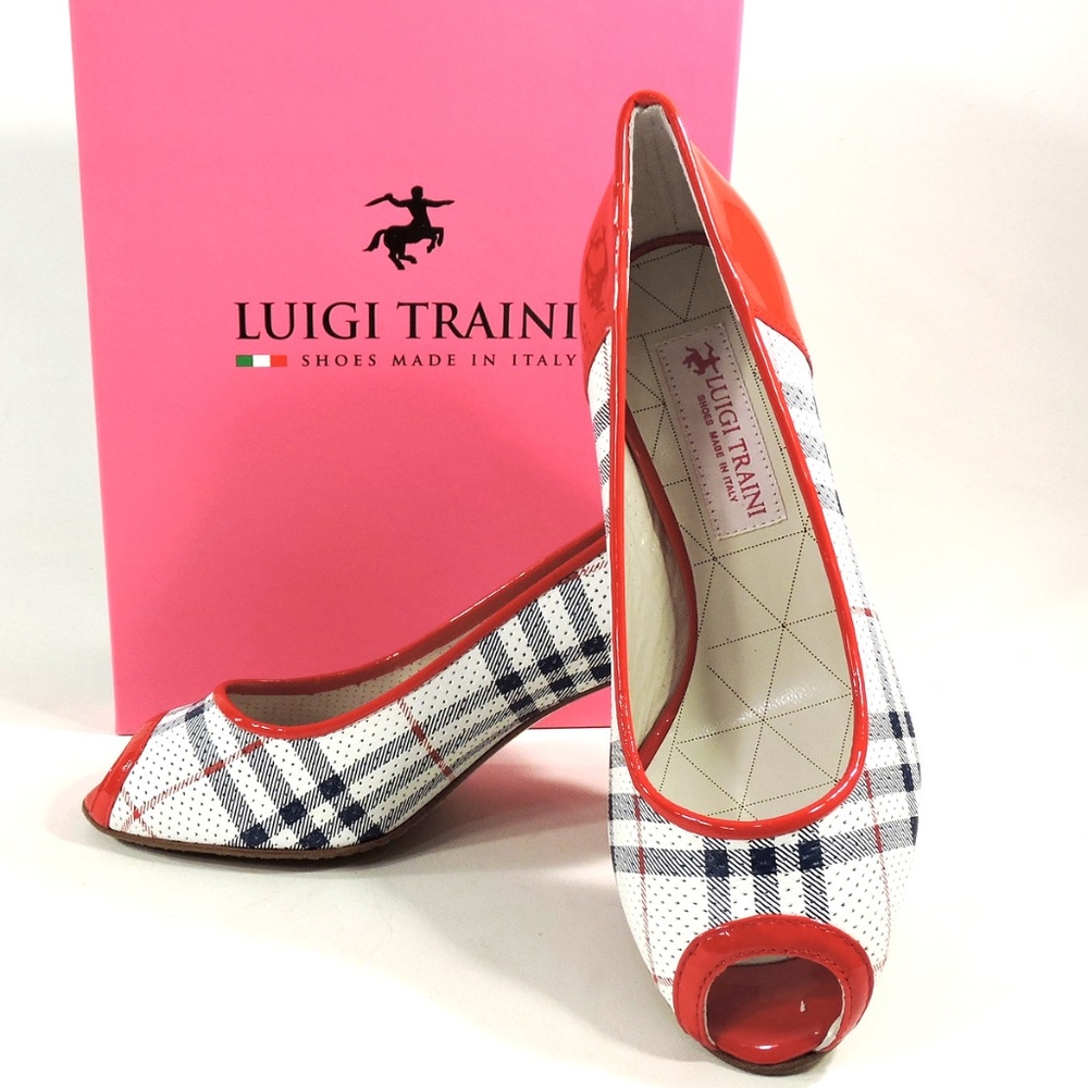 LUIGI TRAINI🇮🇹WOMEN'S LEATHER COMFORT PUMPS